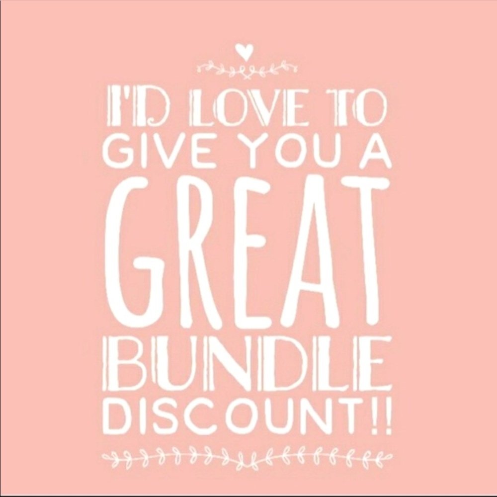 Add items to a bundle to save 15% off 3+ items automatically, or make an offer!